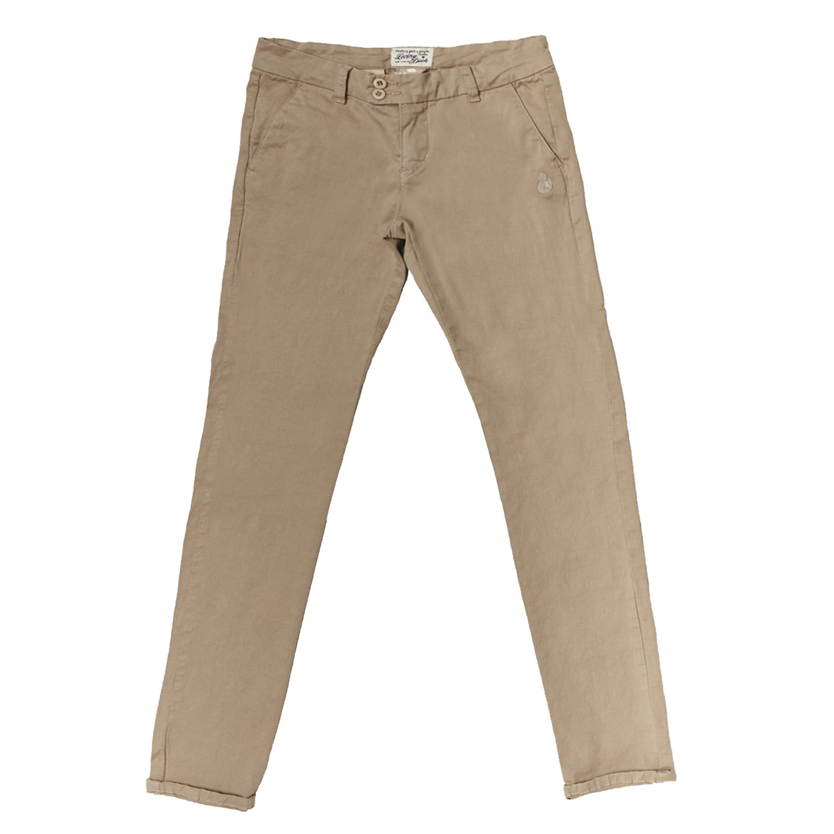 Pantalone chino beige