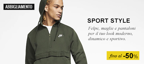 Maxi promozioni Nike