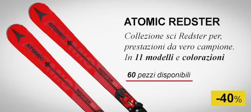 Collezione sci atomic redster -40%